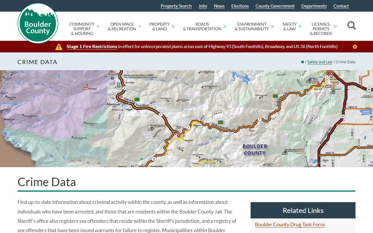 Boulder County Colorado Criminal Records