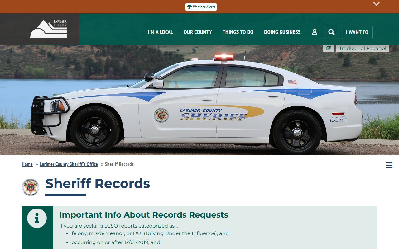 Fort Collins Colorado Criminal Records